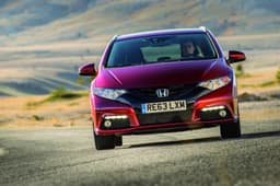New Honda Civic Tourer photo gallery